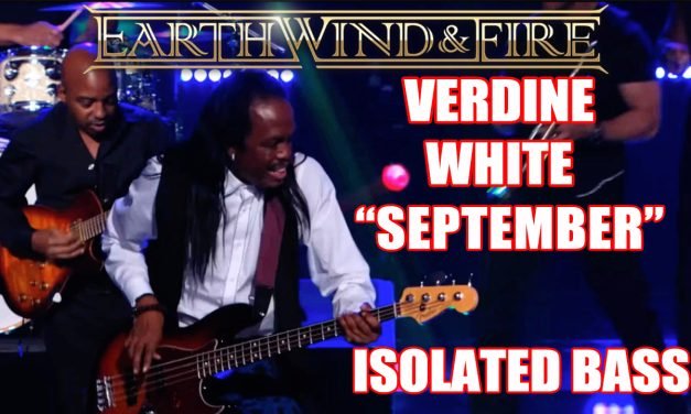Earth Wind and Fire Verdine White September Isolated Bass